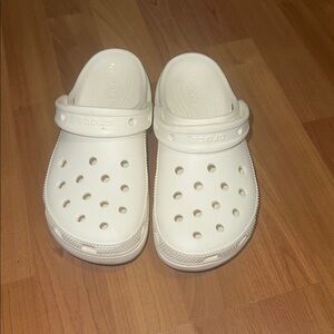 White Crocs